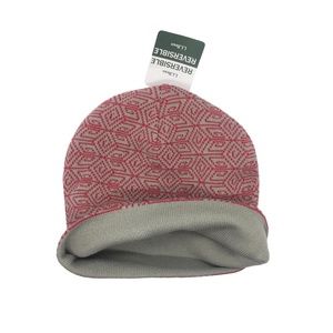 NWT LL Bean Knit Hat Beanie - Reversible
